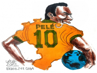 Bahia Já - Cultura - NELSON RODRIGUES APRESENTA PELÉ AO MUNDO EM CRÔNICA DE 1958